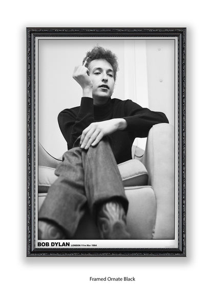 Bob Dylan - London 11th May 1964 - Poster