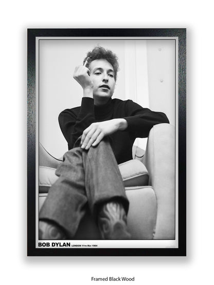Bob Dylan - London 11th May 1964 - Poster