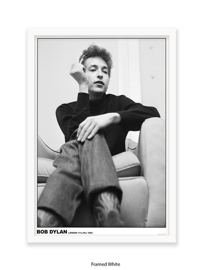 Bob Dylan - London 11th May 1964 - Poster