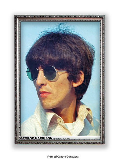 Beatles - George Harrison - Monte Carlo, May  1966 - Poster
