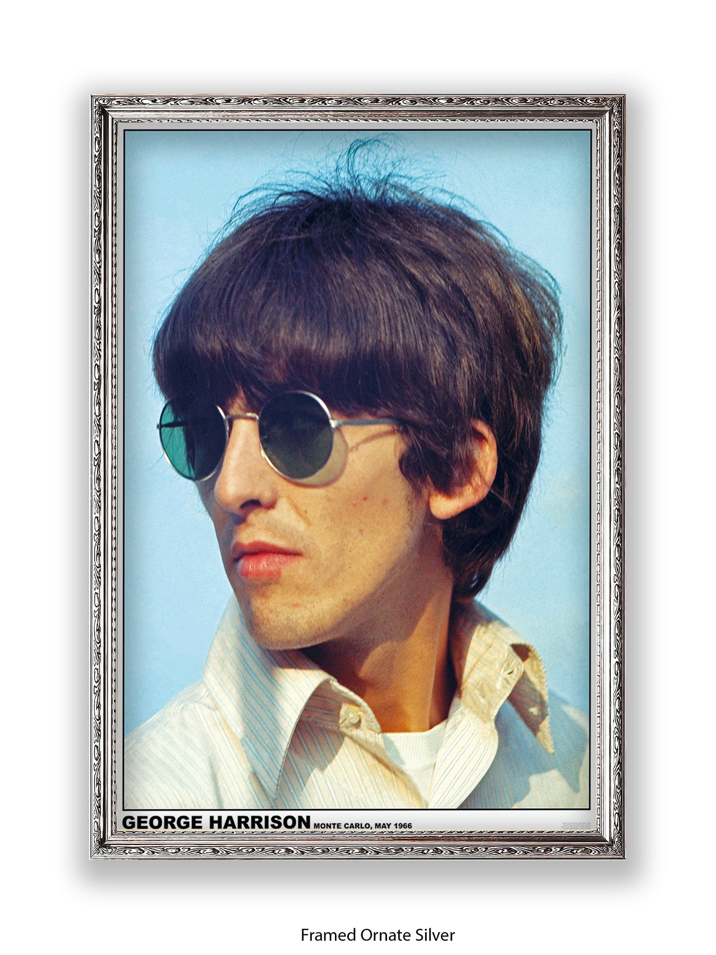 Beatles - George Harrison - Monte Carlo, May  1966 - Poster