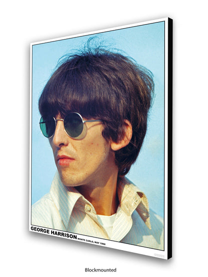 Beatles - George Harrison - Monte Carlo, May  1966 - Poster