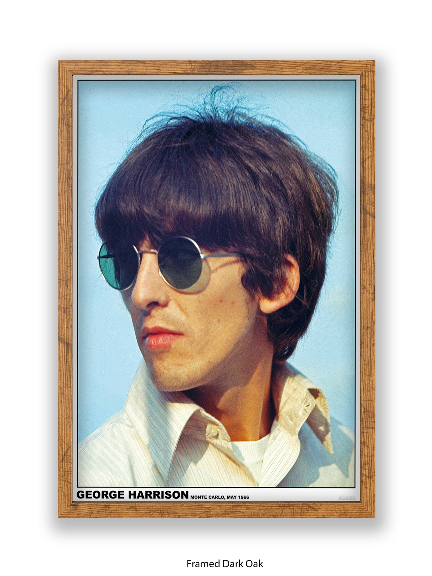 Beatles - George Harrison - Monte Carlo, May  1966 - Poster