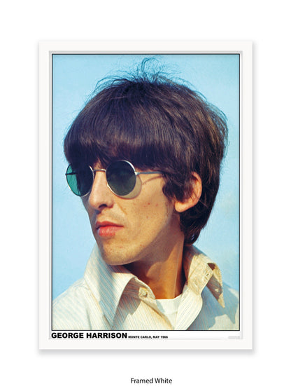 Beatles - George Harrison - Monte Carlo, May  1966 - Poster