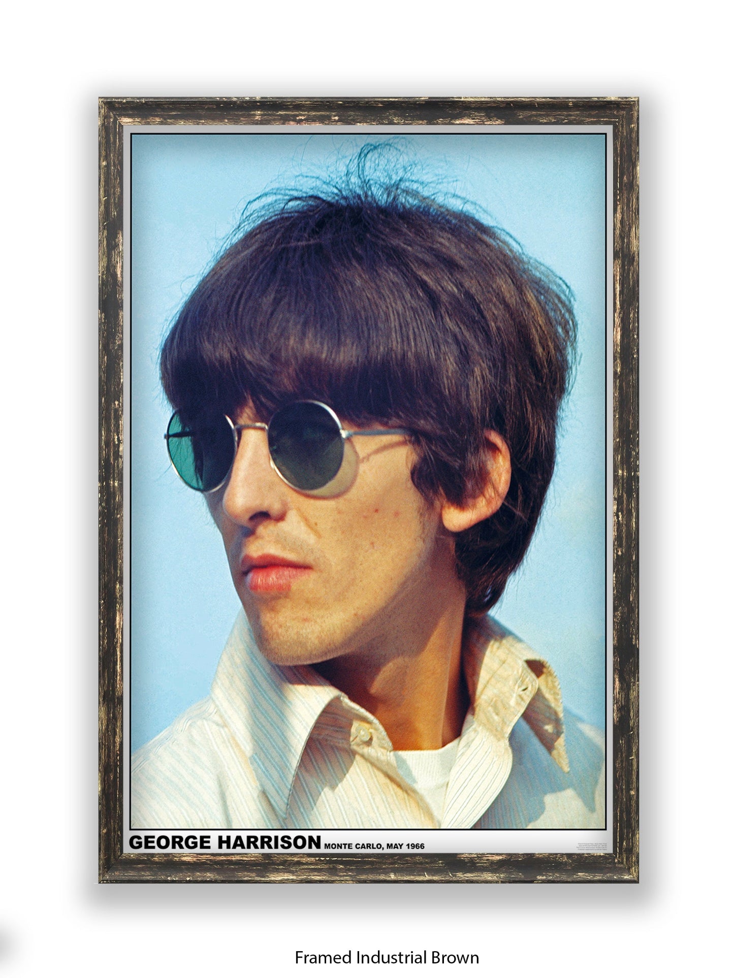 Beatles - George Harrison - Monte Carlo, May  1966 - Poster