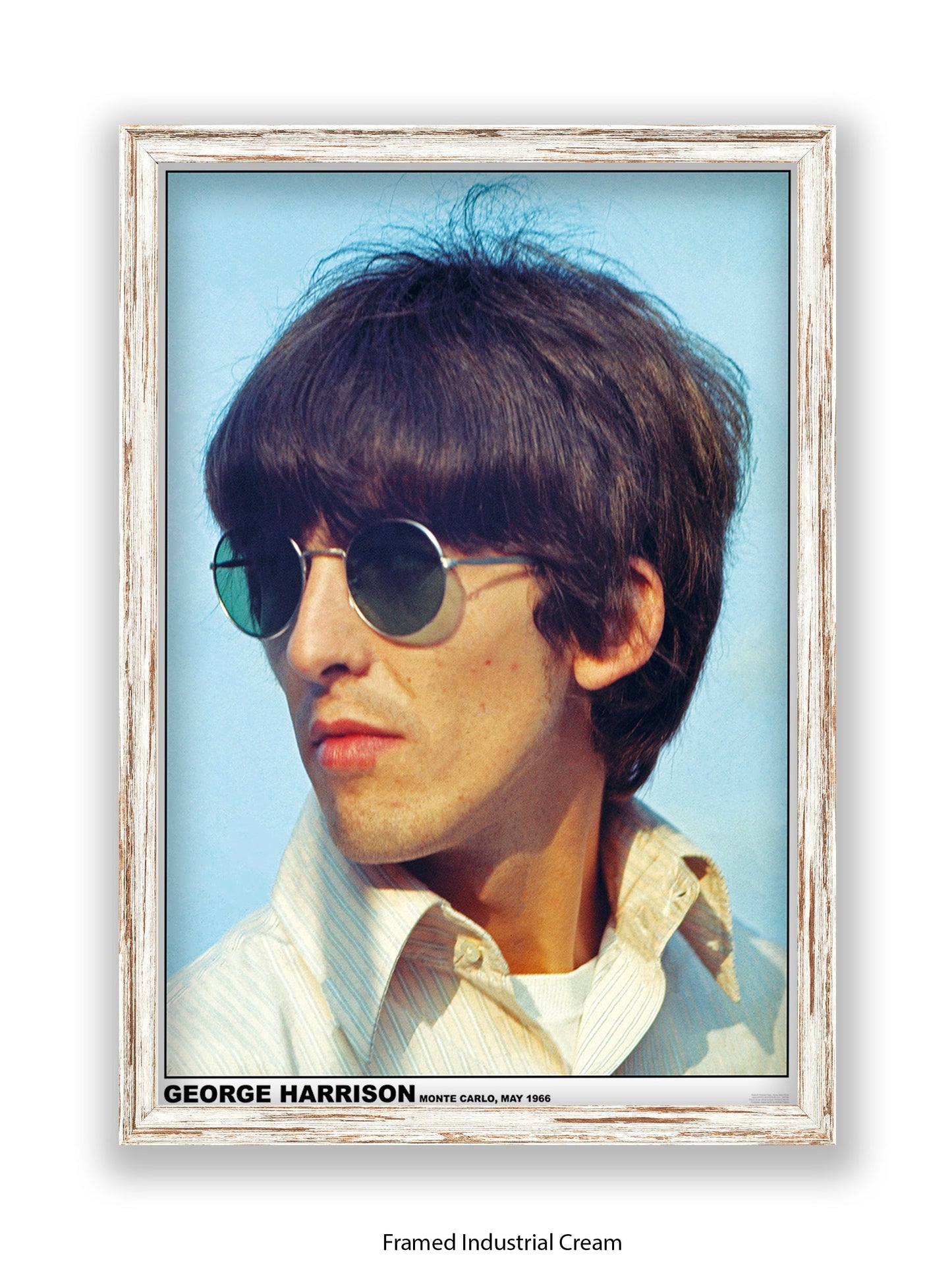 Beatles - George Harrison - Monte Carlo, May  1966 - Poster