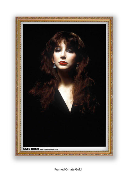 Kate Bush - Amsterdam, March 1978 - Poster