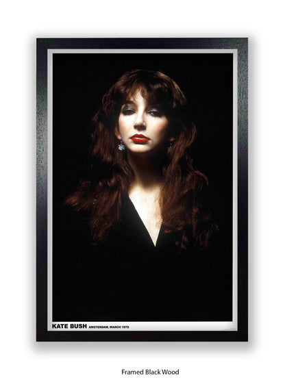 Kate Bush - Amsterdam, March 1978 - Poster