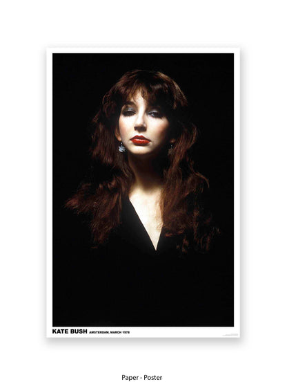 Kate Bush - Amsterdam, March 1978 - Poster