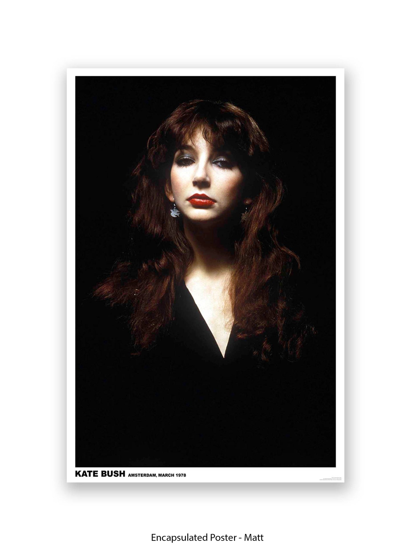 Kate Bush - Amsterdam, March 1978 - Poster