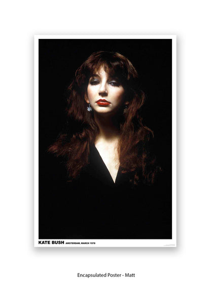 Kate Bush - Amsterdam, March 1978 - Poster