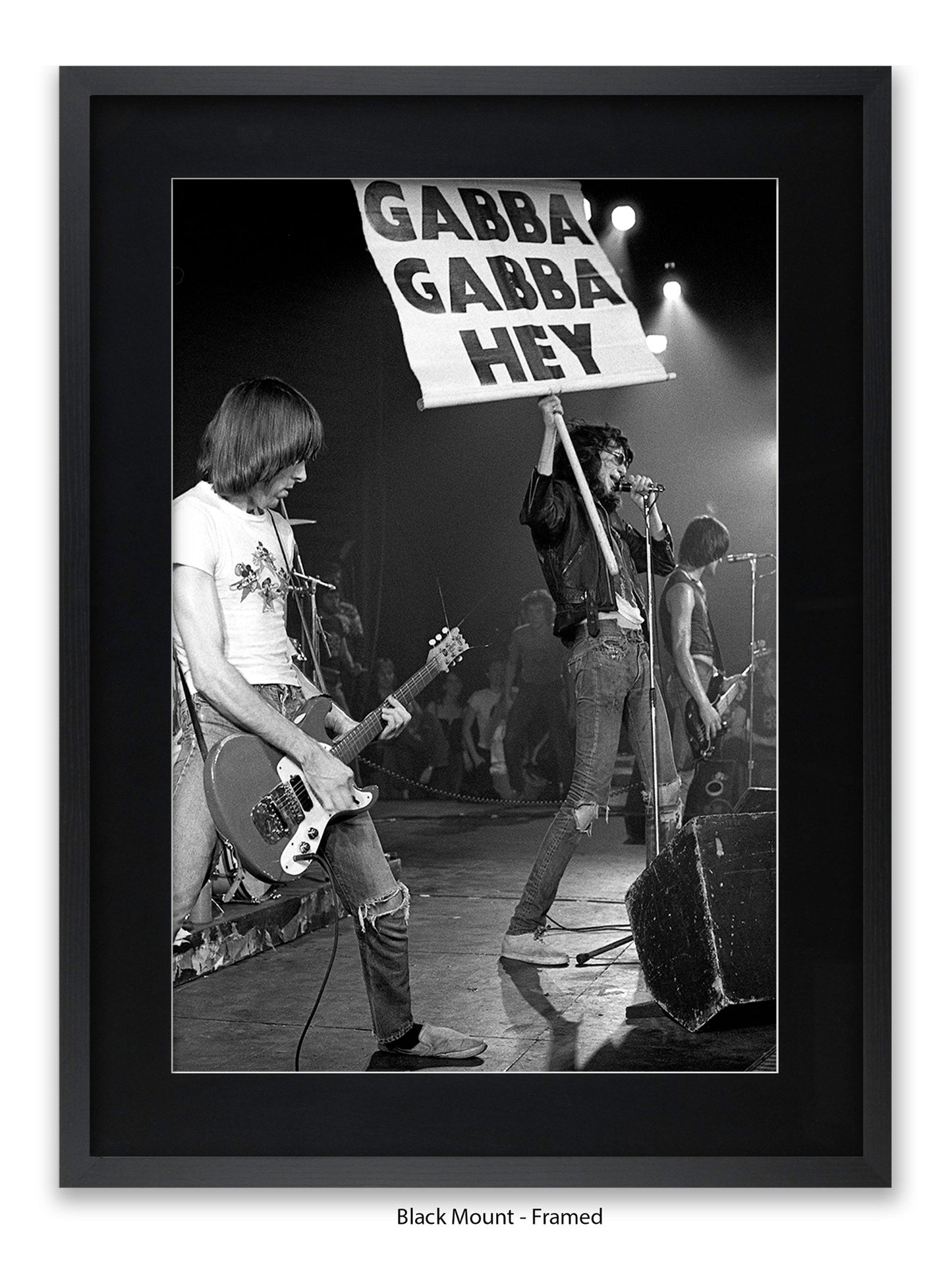 Ramones - Roundhouse, London June 6th, 1977 - Poster