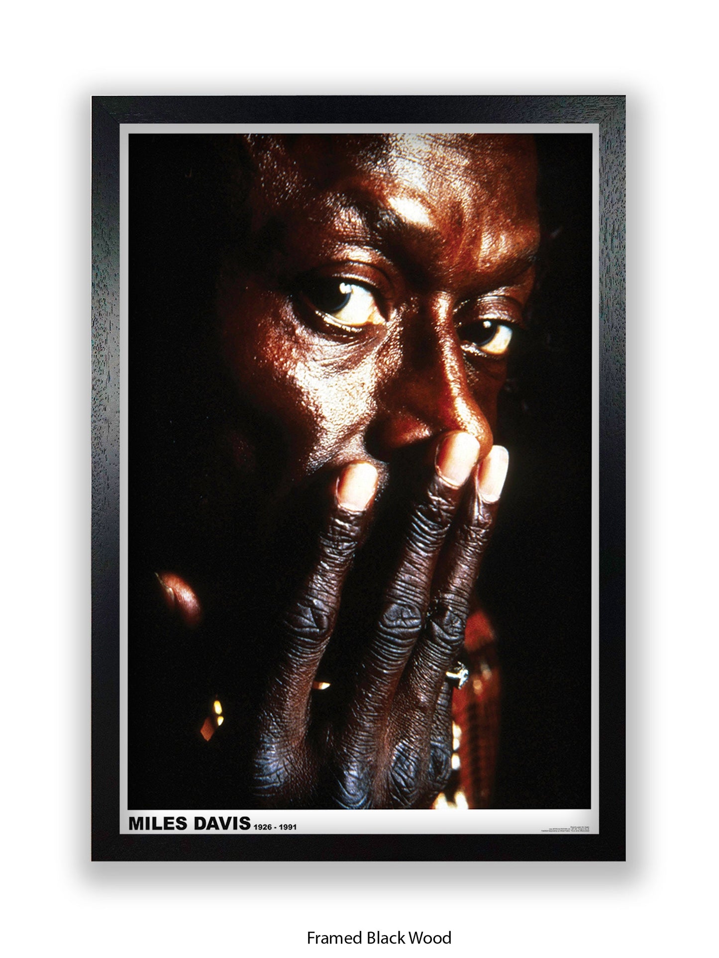 Miles Davies - 1926-1991 - Poster