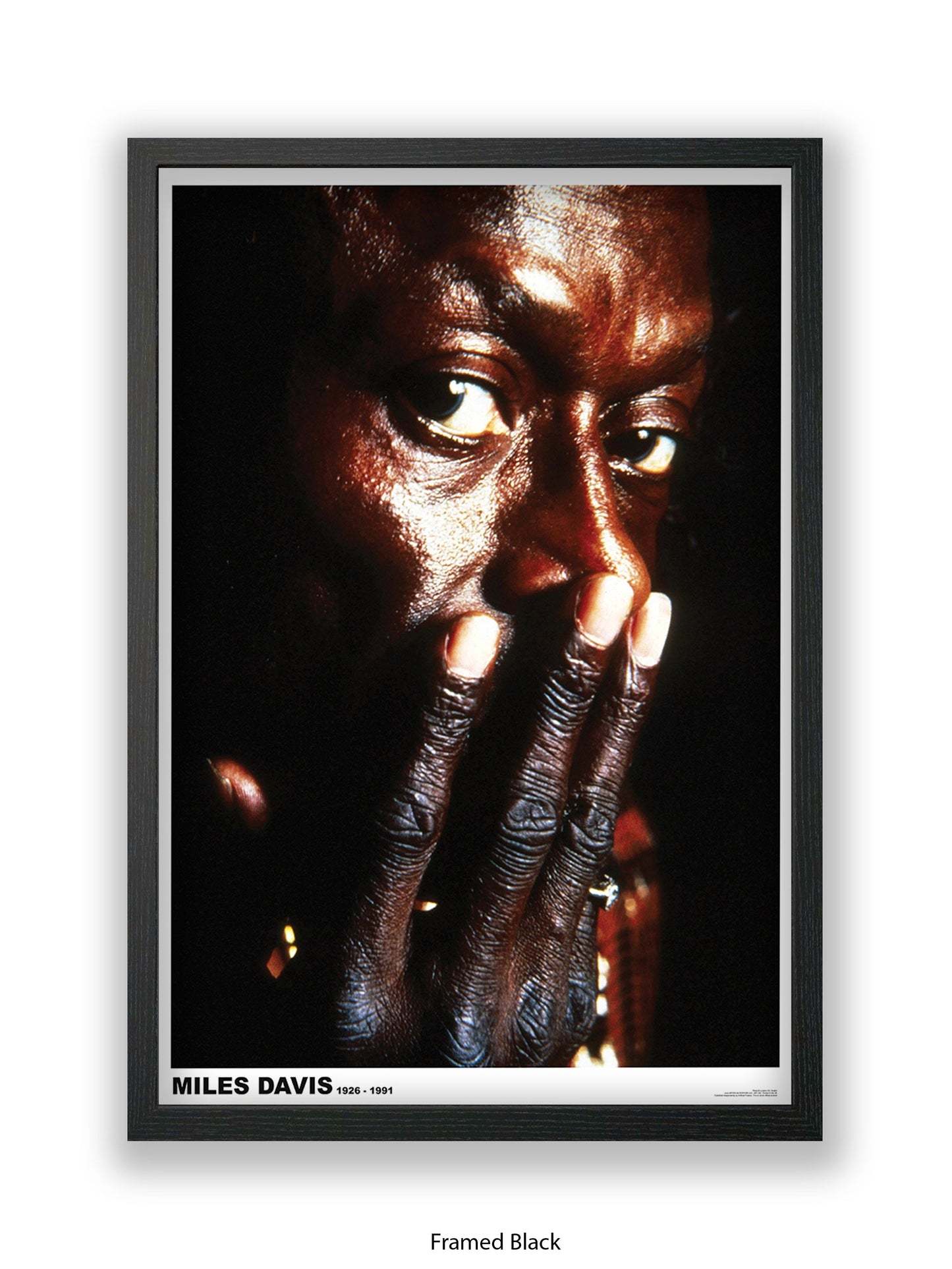 Miles Davies - 1926-1991 - Poster