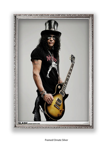 Guns and Roses - Slash - London March 2008 - Poster