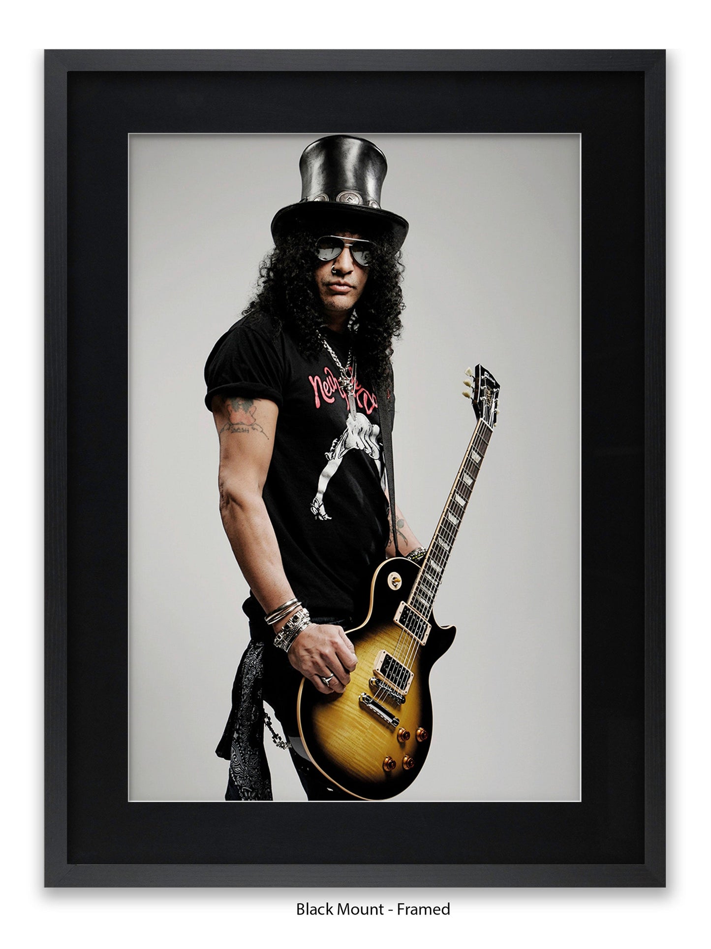Guns and Roses - Slash - London March 2008 - Poster