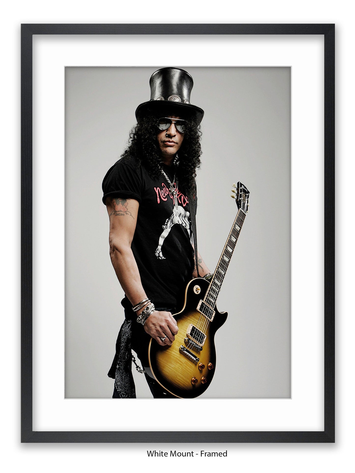 Guns and Roses - Slash - London March 2008 - Poster