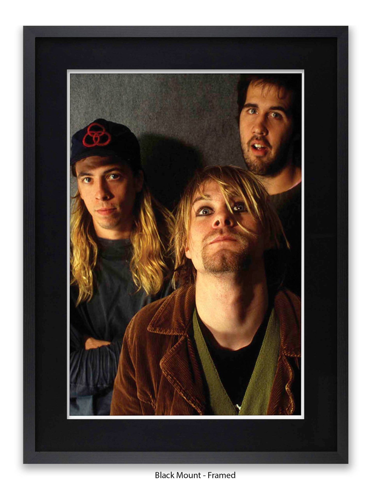 Nirvana - Band, October 1990 - Poster