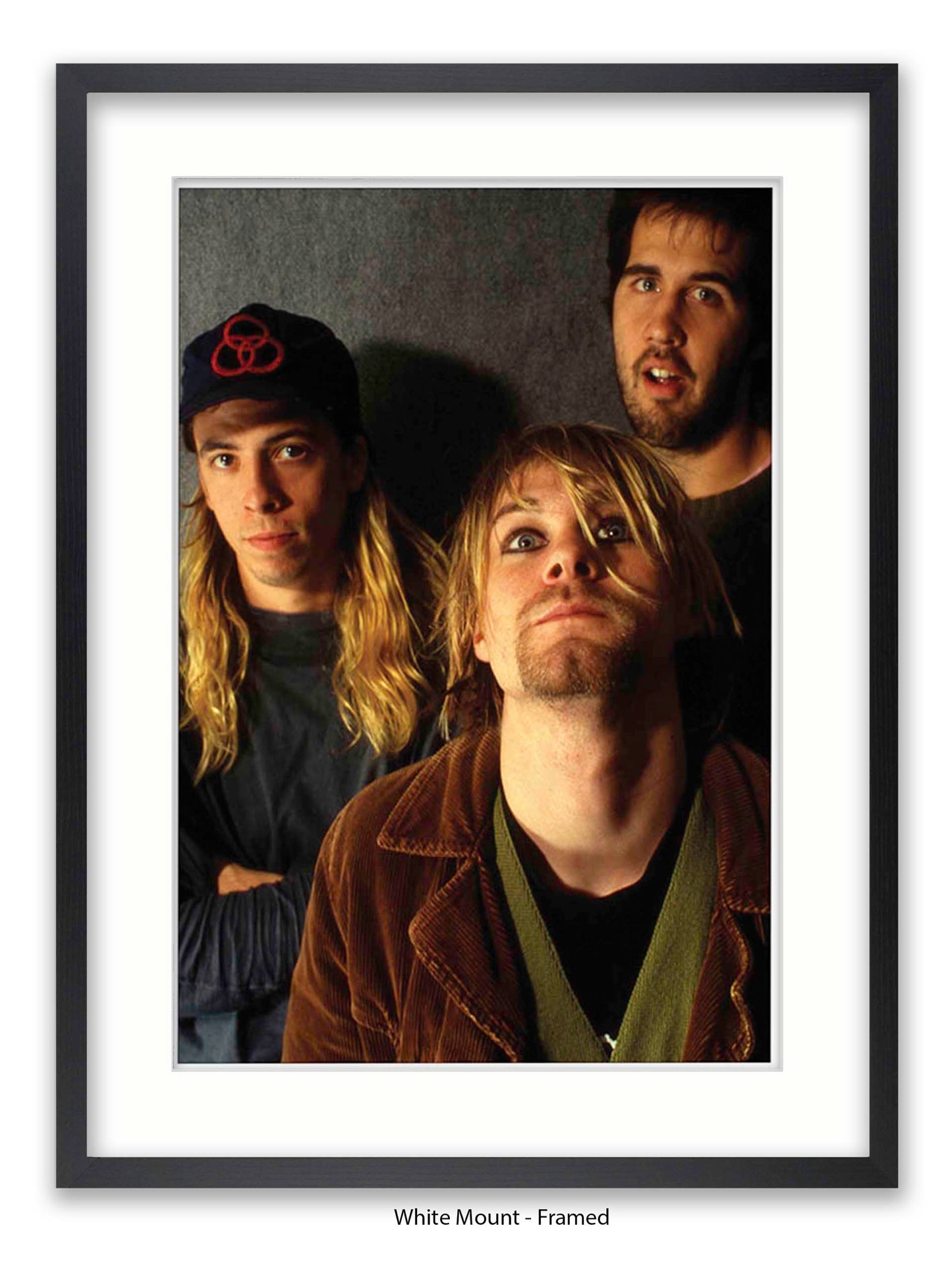 Nirvana - Band, October 1990 - Poster