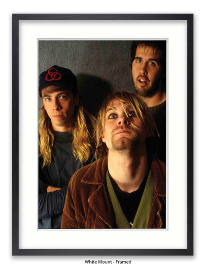 Nirvana - Band, October 1990 - Poster