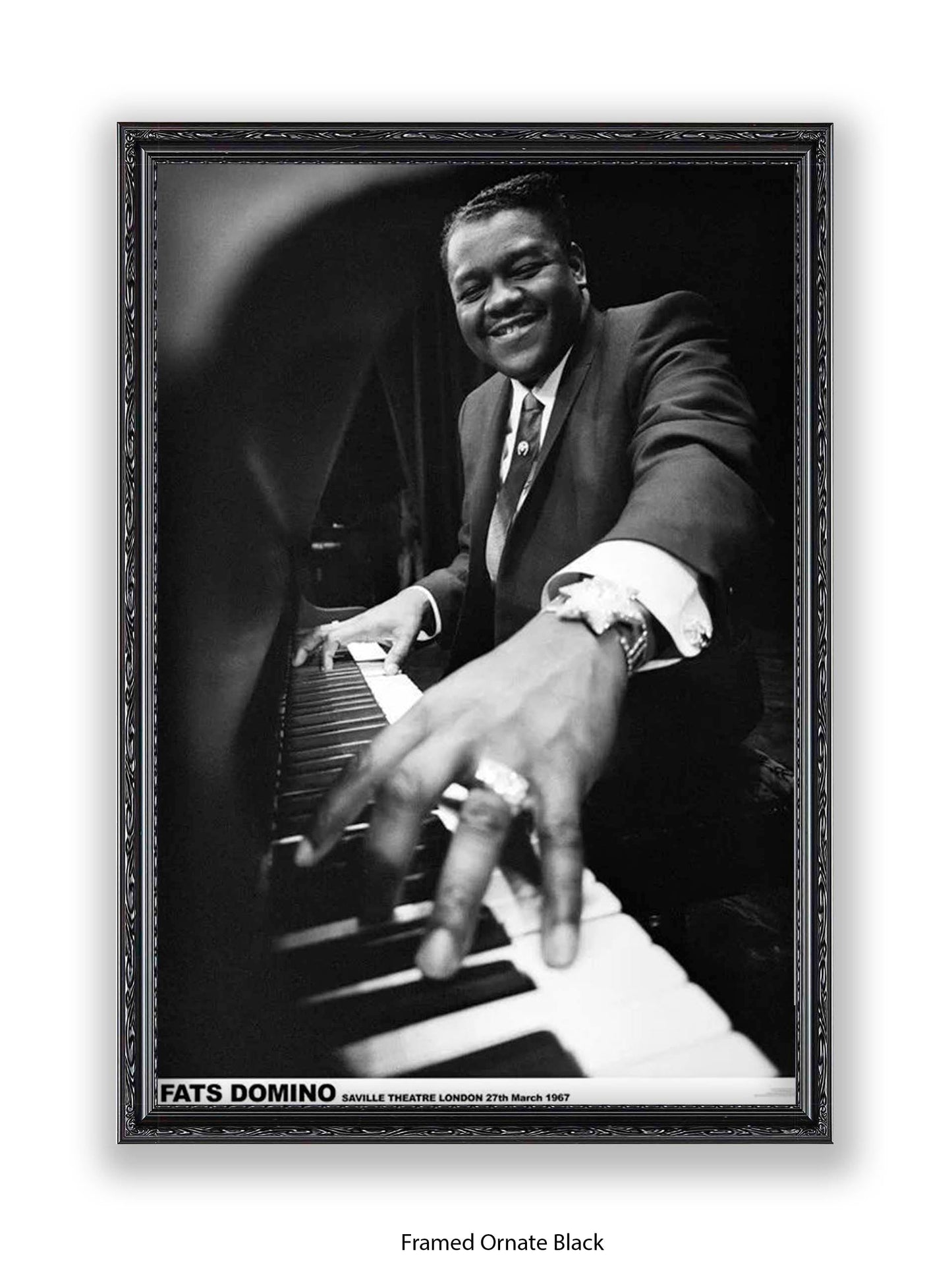 Fats Domino - Saville Theatre, London 27th March 1967 - Poster