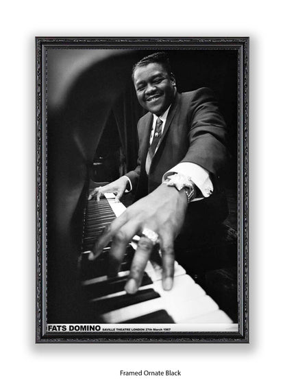Fats Domino - Saville Theatre, London 27th March 1967 - Poster