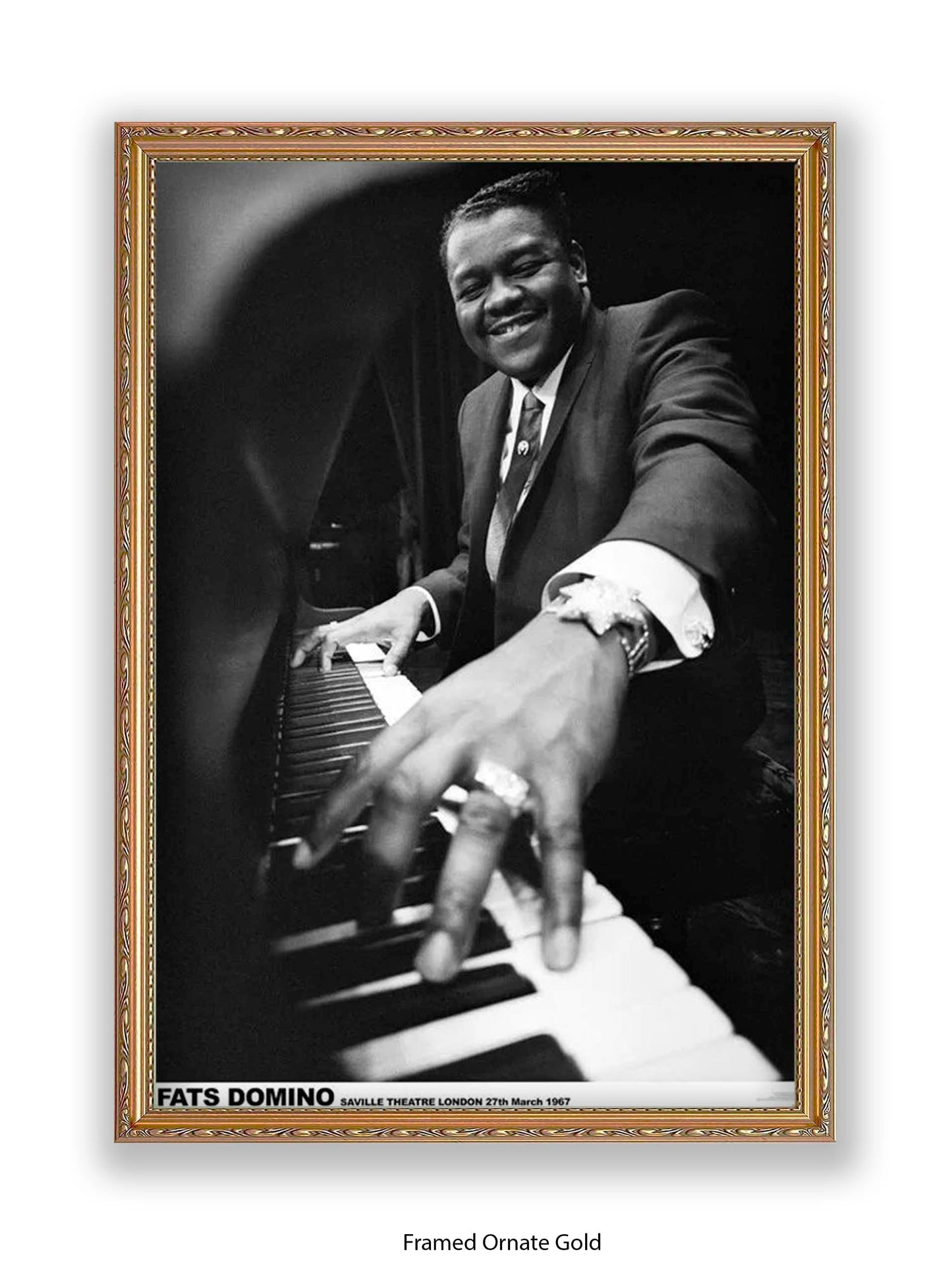 Fats Domino - Saville Theatre, London 27th March 1967 - Poster