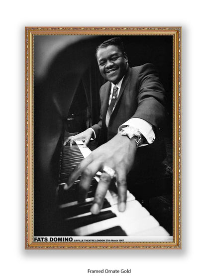 Fats Domino - Saville Theatre, London 27th March 1967 - Poster