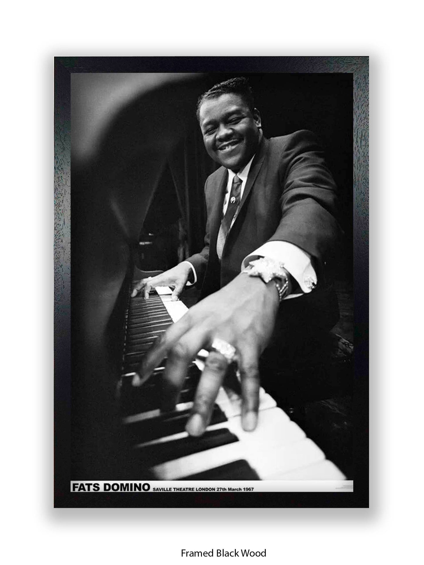 Fats Domino - Saville Theatre, London 27th March 1967 - Poster