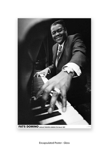 Fats Domino - Saville Theatre, London 27th March 1967 - Poster
