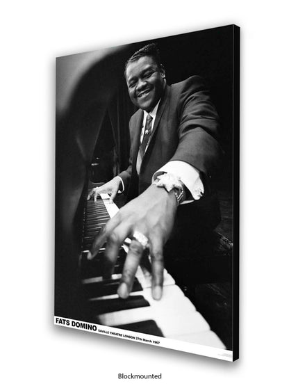 Fats Domino - Saville Theatre, London 27th March 1967 - Poster
