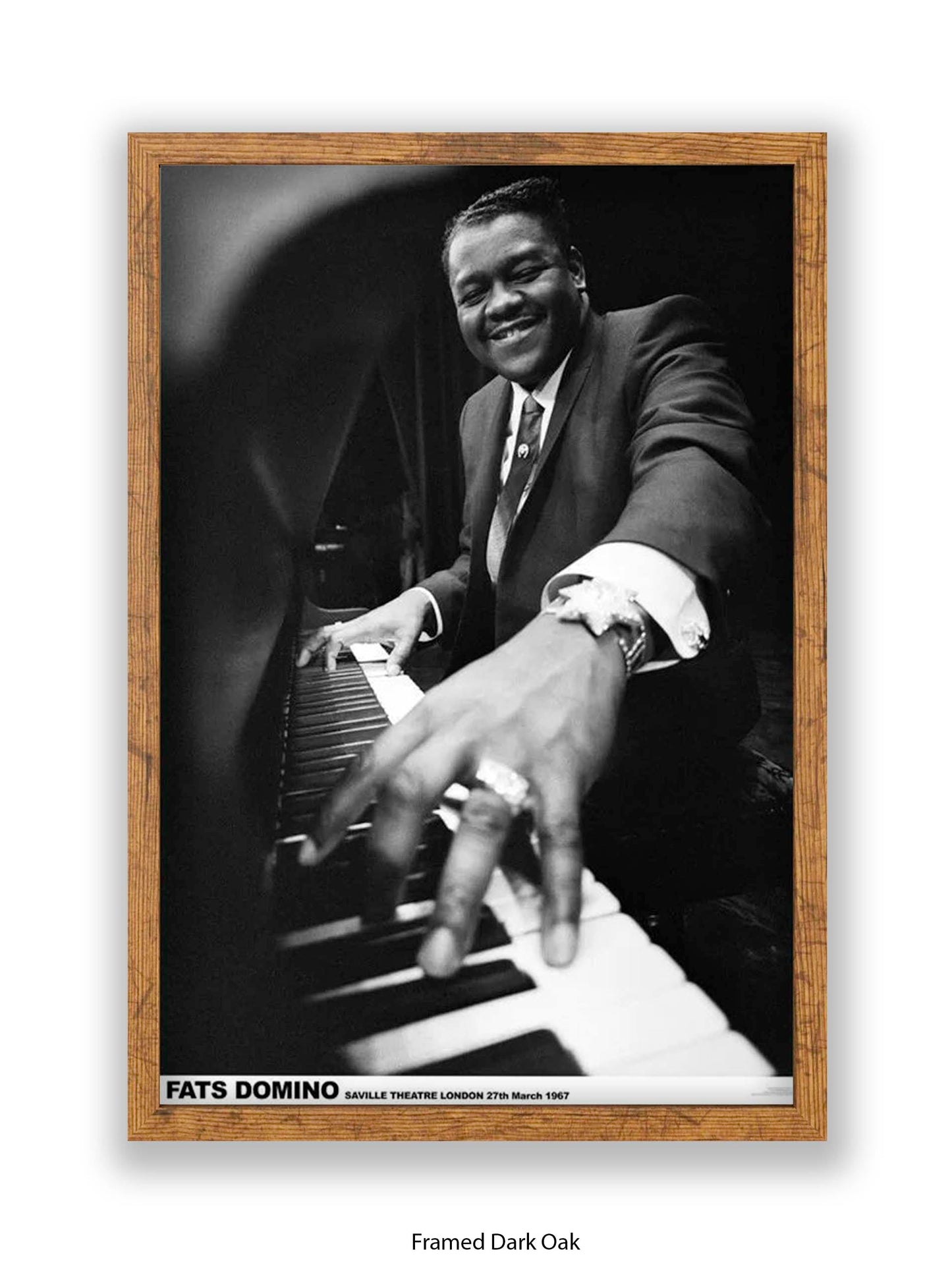 Fats Domino - Saville Theatre, London 27th March 1967 - Poster