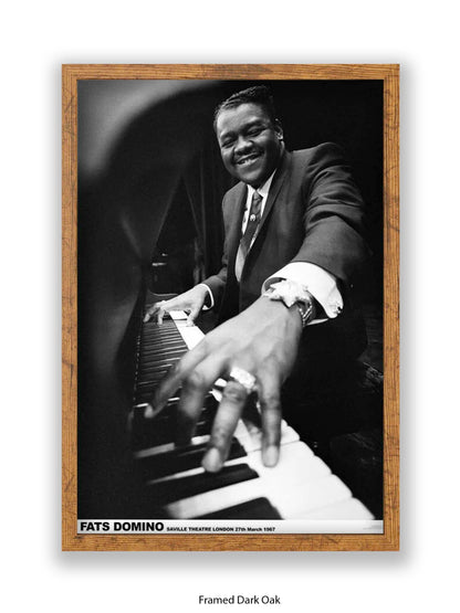 Fats Domino - Saville Theatre, London 27th March 1967 - Poster