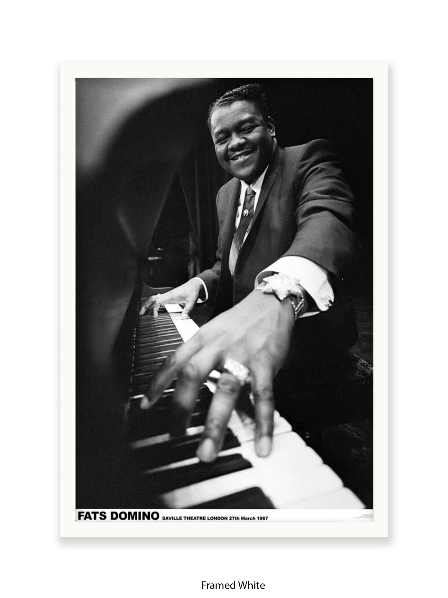 Fats Domino - Saville Theatre, London 27th March 1967 - Poster