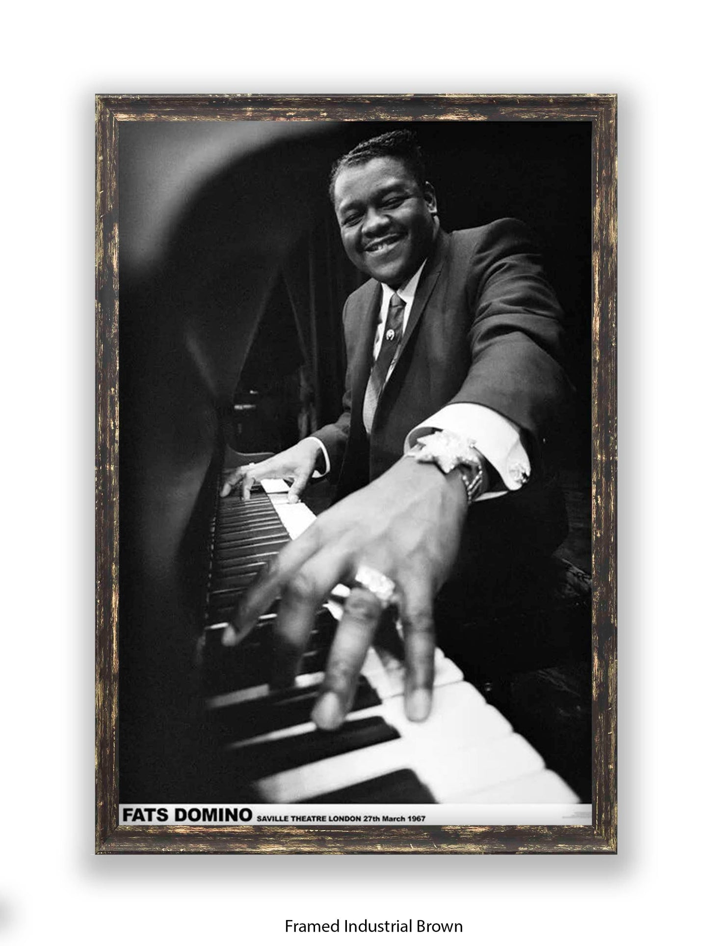 Fats Domino - Saville Theatre, London 27th March 1967 - Poster