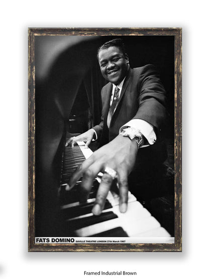 Fats Domino - Saville Theatre, London 27th March 1967 - Poster
