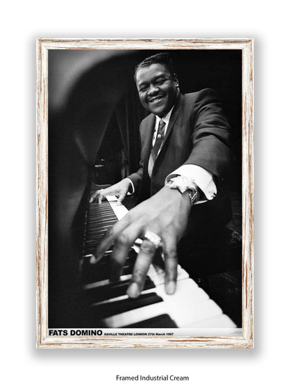 Fats Domino - Saville Theatre, London 27th March 1967 - Poster