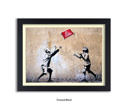 No Ball Games - Banksy Art Print