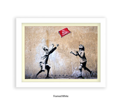 No Ball Games - Banksy Art Print