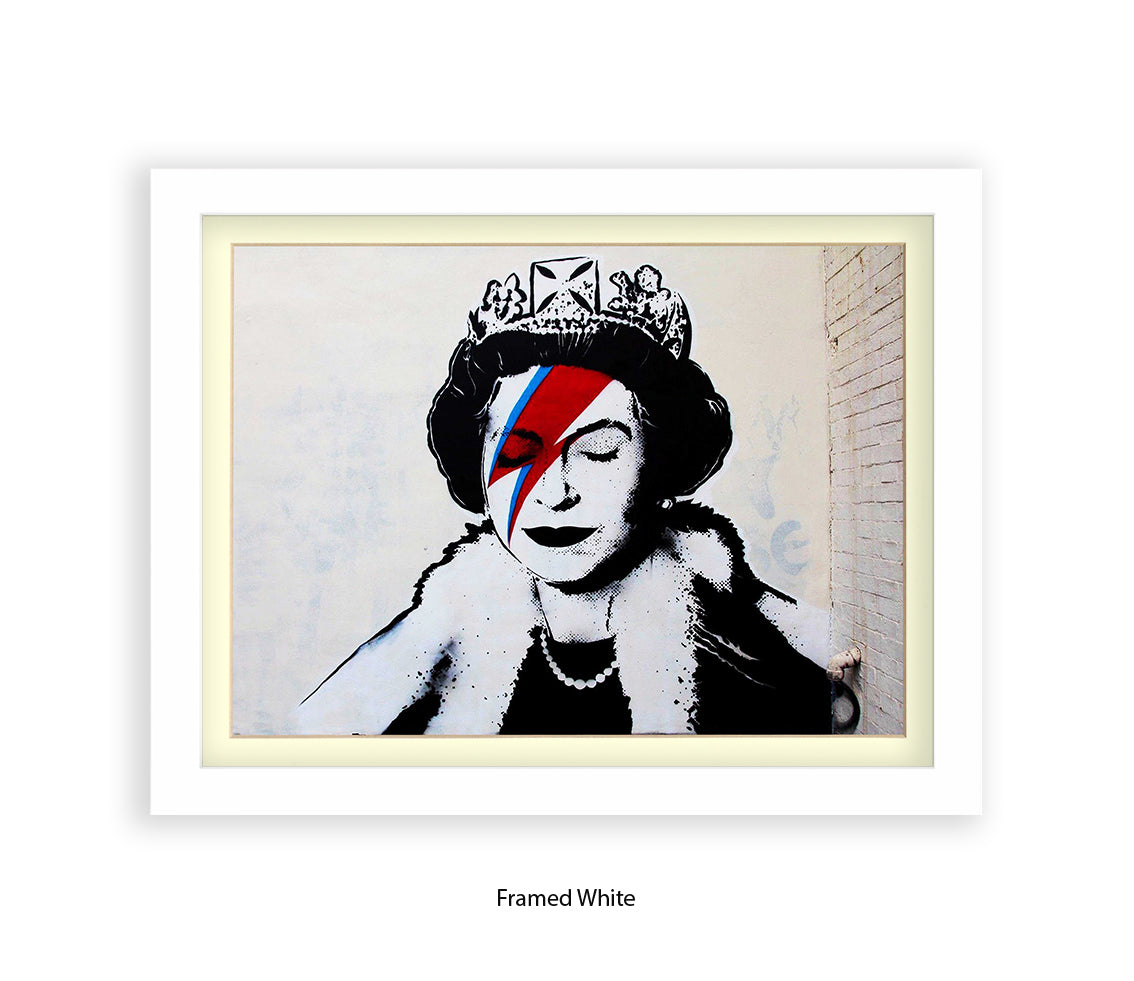 Queen - Ziggy Logo - Banksy Art Print