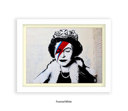 Queen - Ziggy Logo - Banksy Art Print
