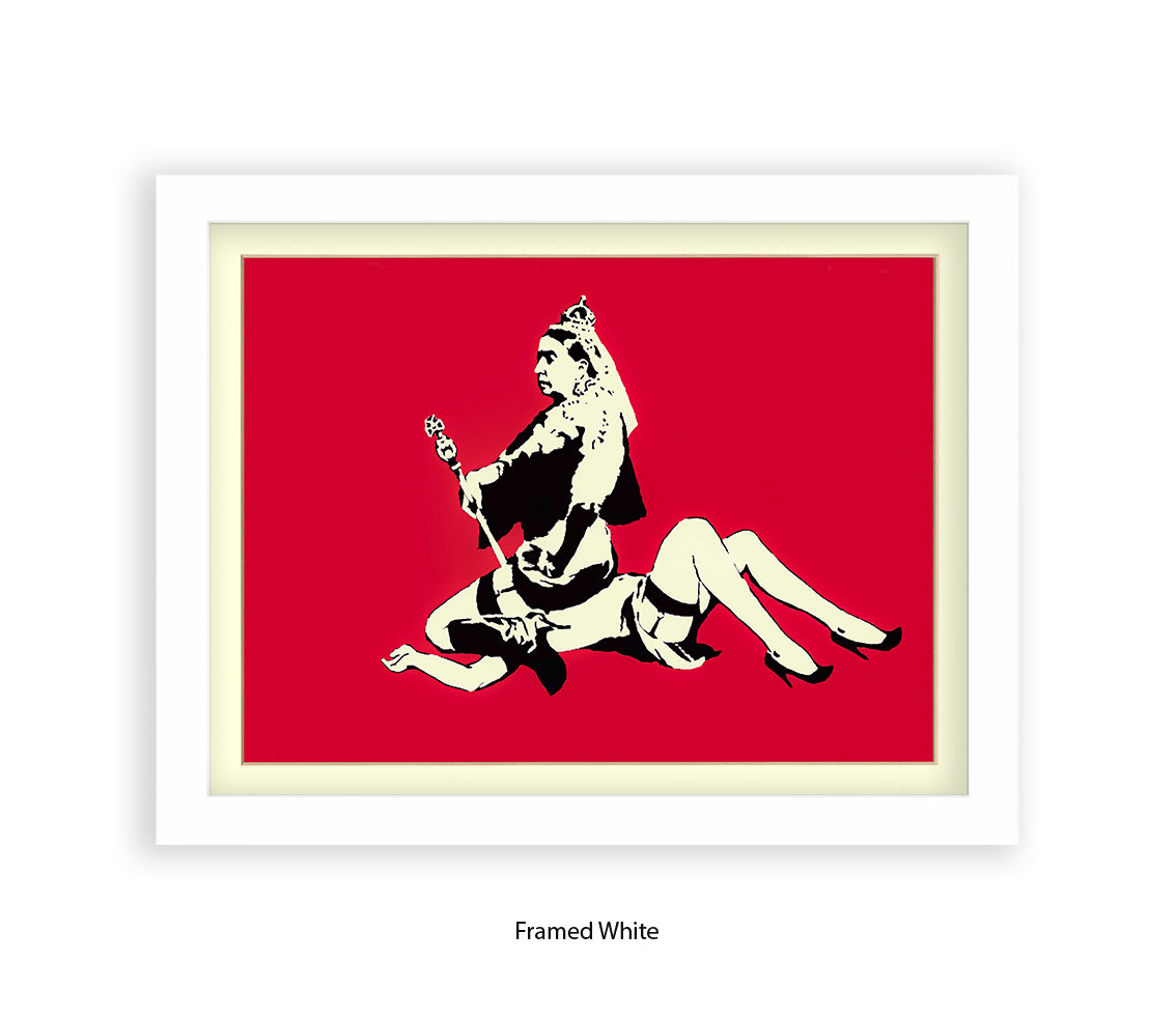 Queen Victoria - Banksy Art Print