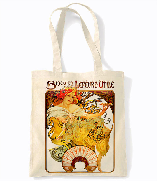 Biscuits - Lefeure - Utile - Retro Shopping Tote Bag
