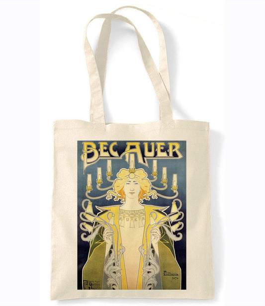 Bec - Auer - Retro Shopping Tote Bag