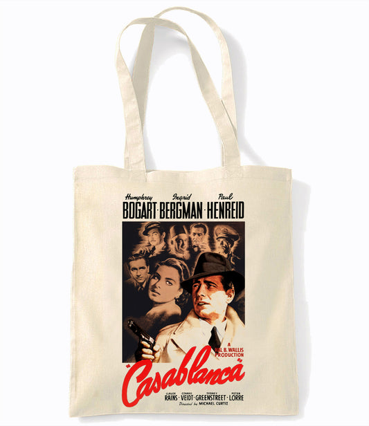 Casablanca - Retro Shopping Tote Bag
