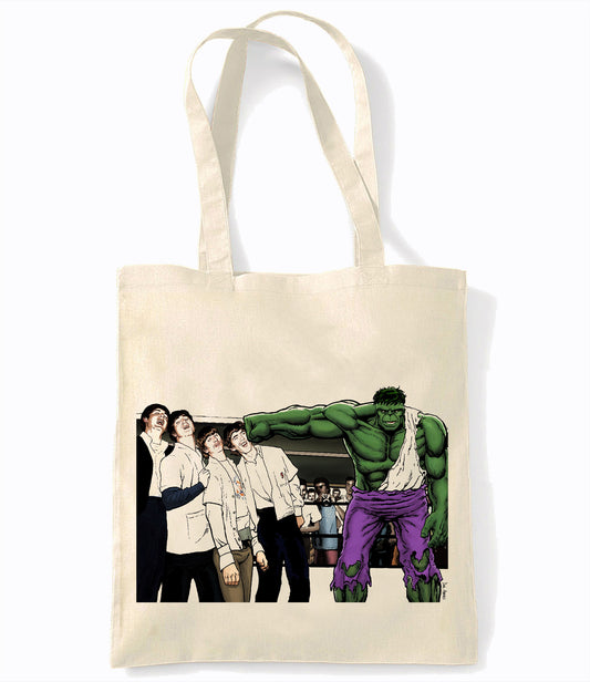 Dan Avenell - Hulk Vs Beatles - Shopping Tote Bag
