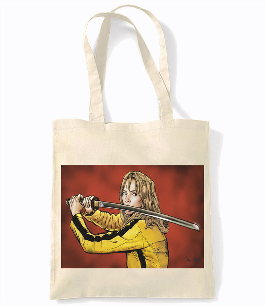 Dan Avenell - Kill Bill - Sword - Shopping Tote Bag