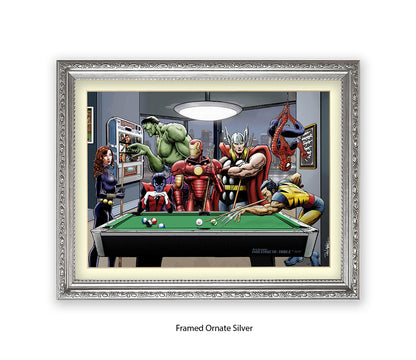 After Hours Pool Dan Avenell Art Print