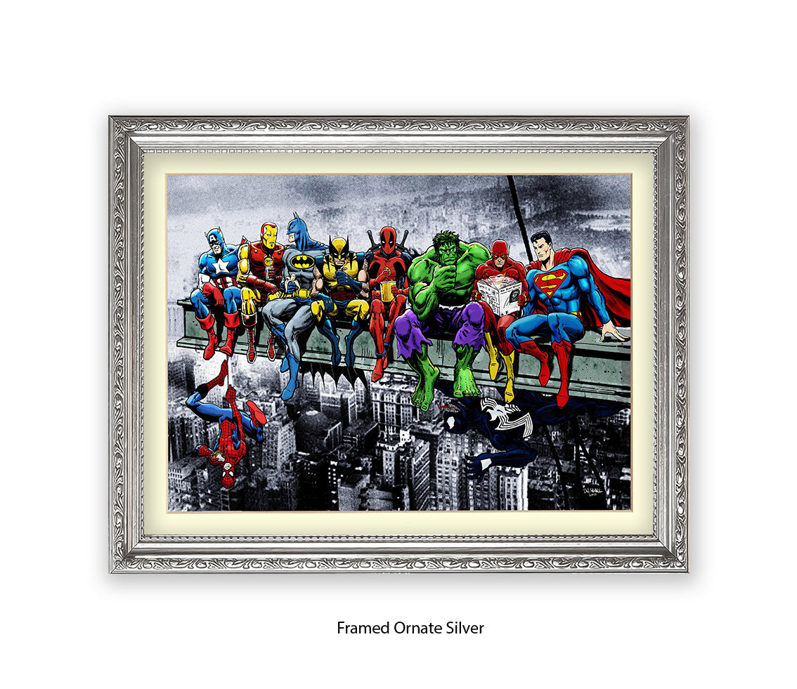 Breakfast Champions Lunchtime Dan Avenell Art Print