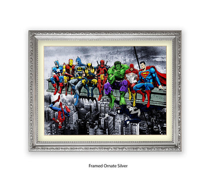 Breakfast Champions Lunchtime Dan Avenell Art Print